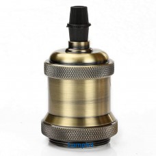 Ντουί Ε27 Αλουμινίου με Ροδέλα Ρουστίκ 16-163665